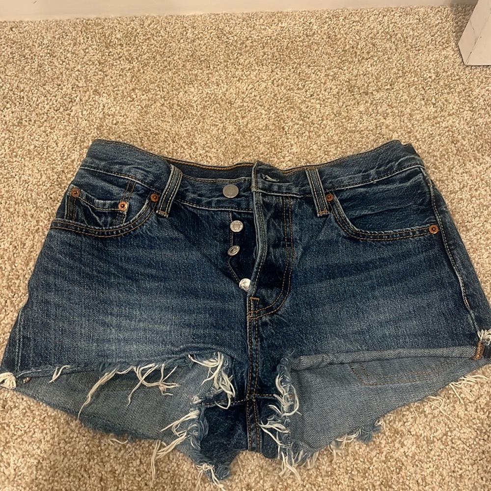Levi Jean shorts size 25 worn a few times